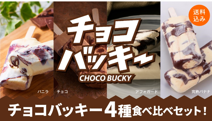 チョコバッキー通販限定食べ比べセット　シャトレーゼ